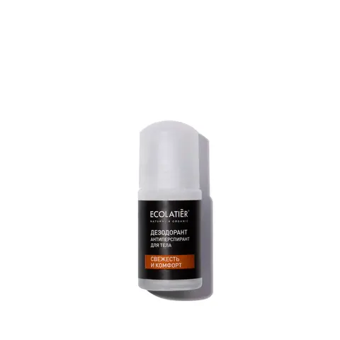 Ecolatier MAN Дезодорант-антиперспирант для тела мужской Свежесть и комфорт, 50мл