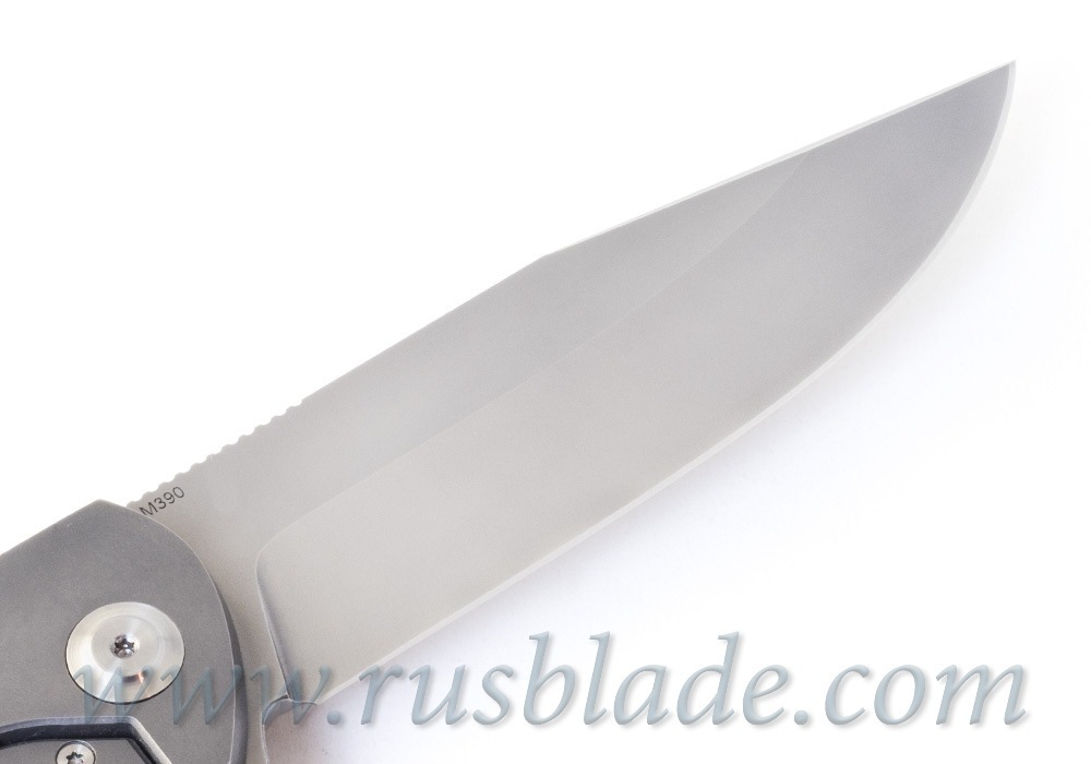 Cheburkov Wolf 2019 M390 Titanium and CF Folding Knife - фотография 