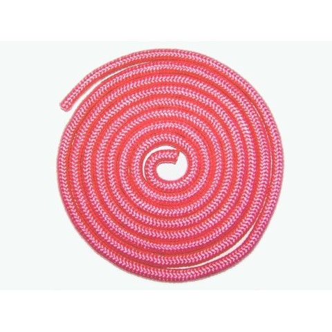 Скакалка гимнастическая, 3 метра. Цвет розовый. :(TS-01): (Спр) (35607)