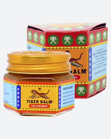 купить выгодно в Иркутске с бесплатной доставкой Красный тайский Тигровый бальзам Tiger Balm Red, 19,4 гр