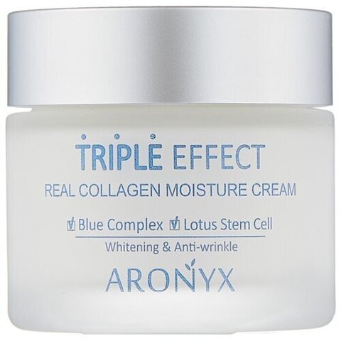 Aronyx Крем для лица с морским коллагеном – Medi flower triple effect moisture cream