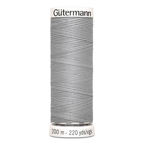 Нитки швейные Gutermann Sew-All 100/200 м (038 св.серый)