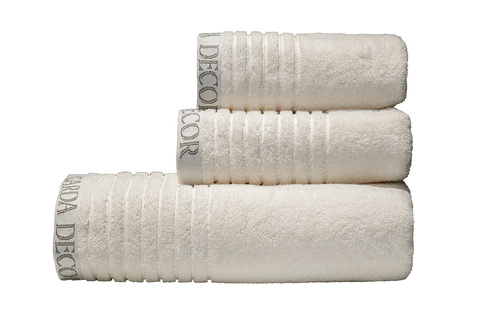 Полотенце 50x90 Garda Decor Стелла кремовое