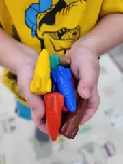 Восковые мелки ракеты 