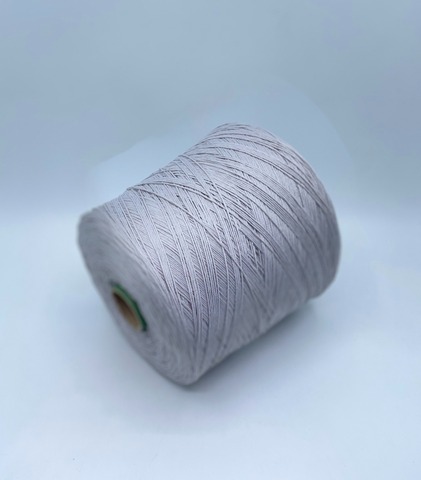 Бобинная пряжа (пр.Италия), art.Cotone, 350м/100 гр. 100%Хлопок, цвет-Серый сатин , арт.34851
