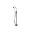 Aquatek AQ1345BGM AQ1345BGM ЕВРОПА смеситель для ванны напольный, шлиф. черный хром