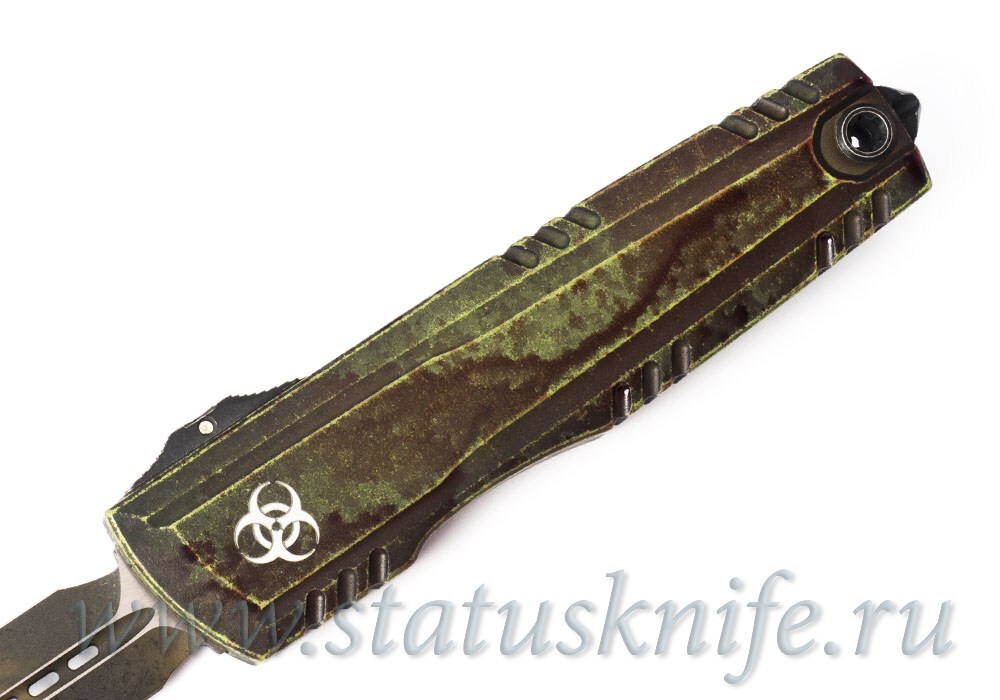 Нож Microtech Luminary ZBP 1270-1OBDS Outbreak Zombie