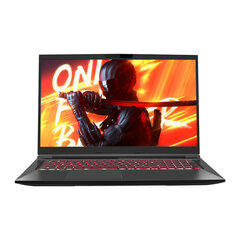 17.3" Ноутбук MAIBENBEN X17A, IPS, AMD Ryzen 5 6600H, RAM 16 ГБ, SSD 512 ГБ,RTX 3050, Linux, черный