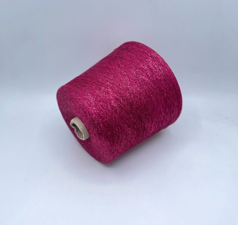 Industria Italiana (пр.Италия),art- Frizzante 3500 м/100гр, 70%Вискоза, 15%Металлик(Люрекс), 15%Полиамид, цвет-Фуксия(73/8001). арт-35959