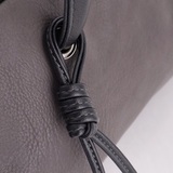 Сумка Саломея 501 итальянский серый + черный