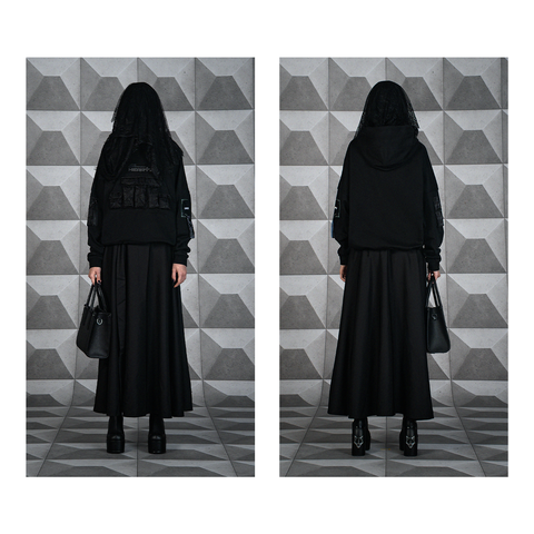 Худи Heartz Night-9 черный