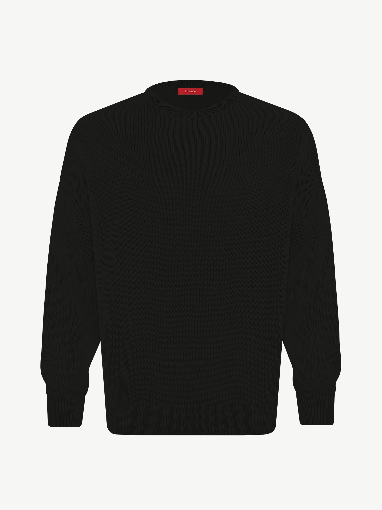 Джемпер оверсайз из мягкой шерсти