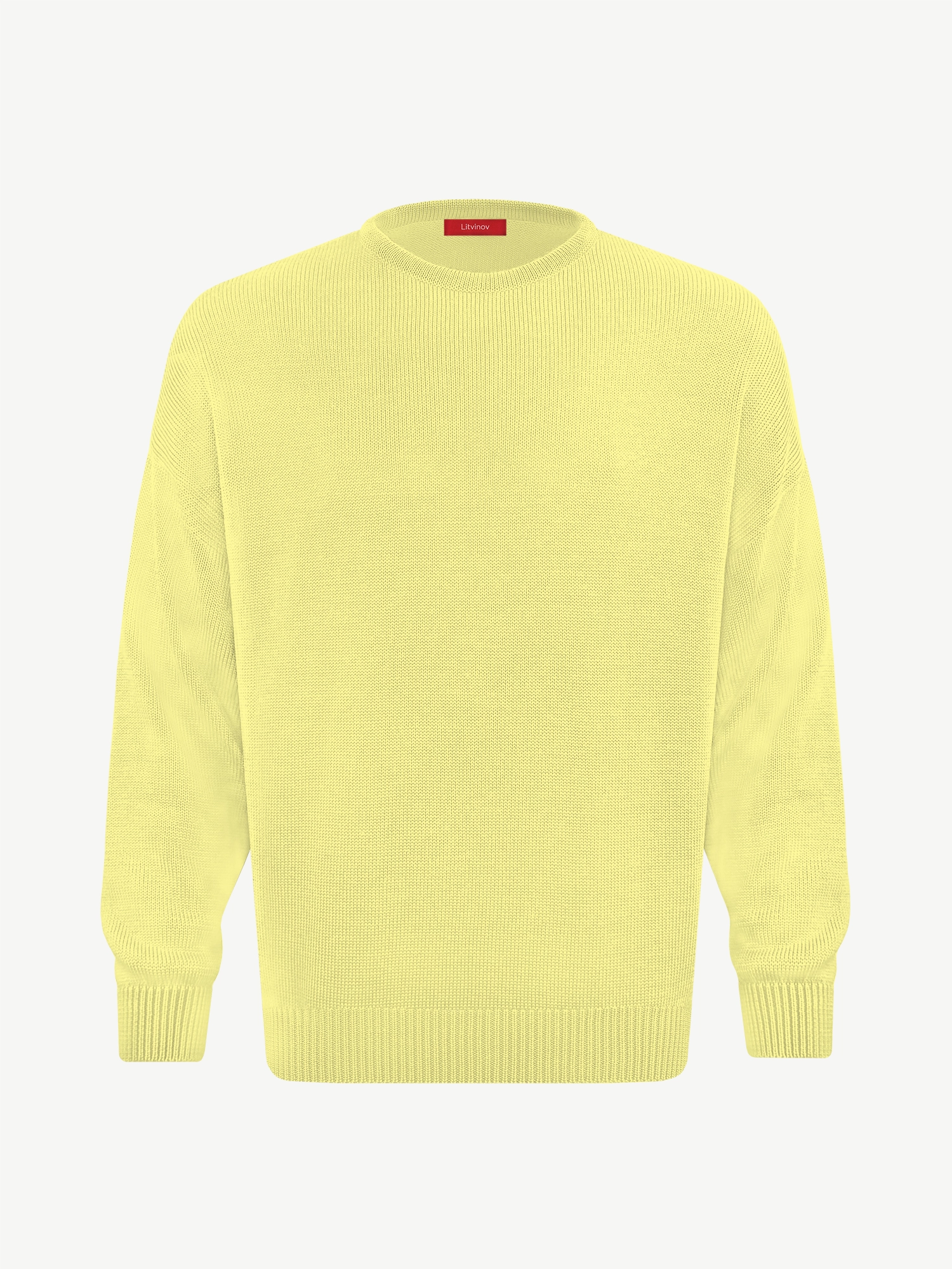 Джемпер оверсайз из мягкой шерсти