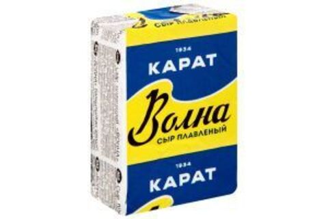 Сыр плавл. 90 гр 45% Волна фольга лот