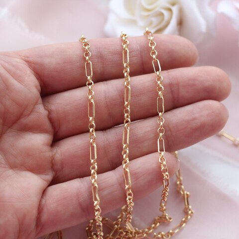 Цепочка, позолота, 45см, А144-1 (45см)