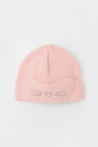 шапка  для девочки  КВ 20379/роза