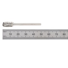 Бор-фреза твердосплавная C(WRC) 6,0x13x38x3мм HM H-Tools 116065HT