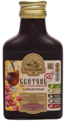 Сбитень столбушинский "Клюквенный" мёд + 12 трав и пряностей 100 мл.