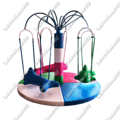 Электрическая карусель детская 4KIDS "Морское приключение"