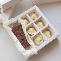 Шоколад «Пельмени с хлебом» / 95 гр