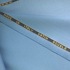 Ткань костюмно-плательная ткань цвет голубой 3216