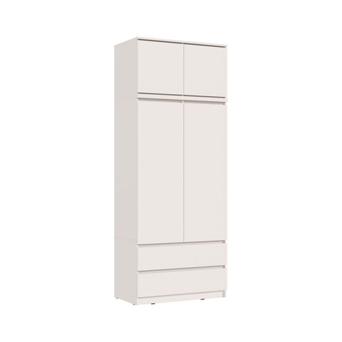 Челси Шкаф 2-х ств (2УПК) комбинированный с антресолью (Кашемир, Кашемир)