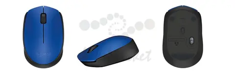 Мышь беспроводная Logitech M171 blue (USB, оптическая, 1000dpi) (910-004640)