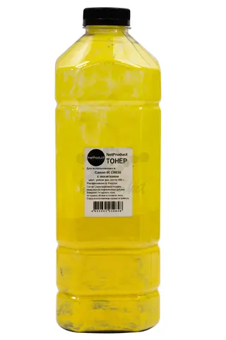Тонер Net Product с носителем для Canon iR C5030, Y, 495 г, канистра