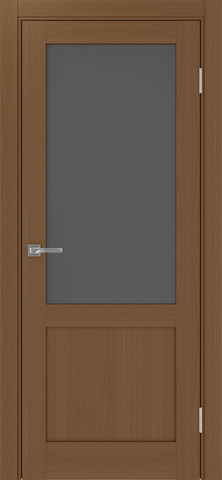 Турин_502.21.30 ЭКО-шпон Орех NL-Графит матовое/Щит МДФ