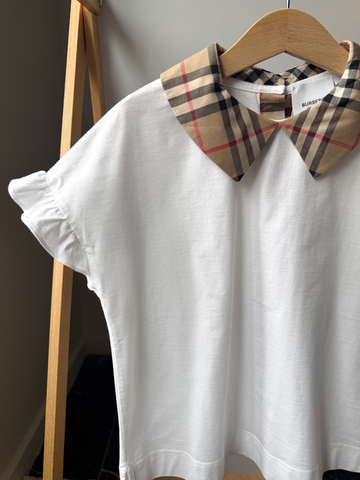 Новая хлопковая блузка Burberry, 140