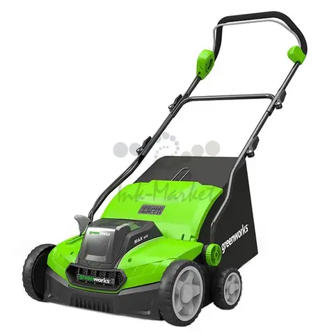 Аэратор-скарификатор Greenworks GD40SC36, аккумуляторный 40V, бесщеточный, без АКБ и ЗУ 2511507