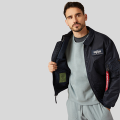 Куртка Alpha Industries CWU 45/P Rep. Blue (Синяя)