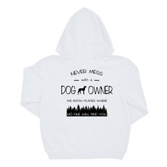 Толстовка "Не шути с владельцем"