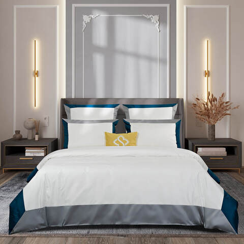 Постельное белье 1.5 спальное Sharmes Caledoscop морской бриз