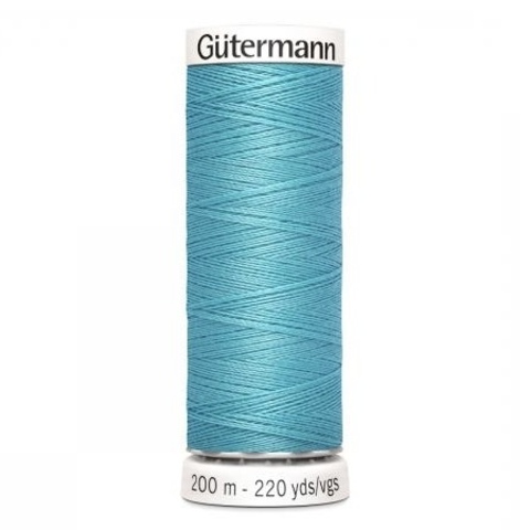 Нить Sew-All 200 м, Gutermann, 714 умеренный аквамарин