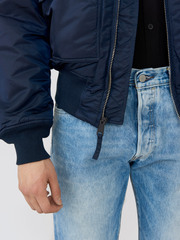 Куртка Alpha Industries CWU 45/P Rep. Blue (Синяя)