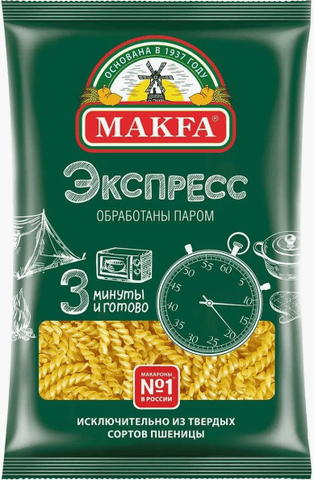 Мак изд Макфа Экспресс Рожки 400г, шт