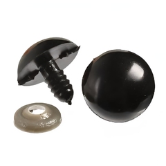 Глазки винтовые с фиксатором, d 14 мм