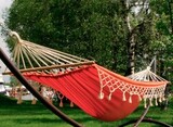 Гамак Besta Fiesta Tango оранжевый с каркасом из дерева