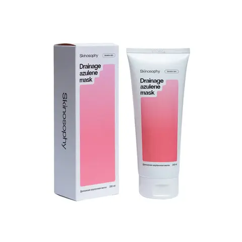 SkinoSophy Дренажная азуленовая маска, 200 мл | Drainage azulene mask