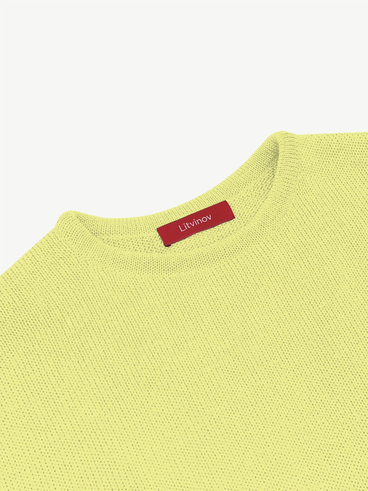 Джемпер оверсайз из экохлопка