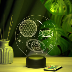 3Д-светильник 