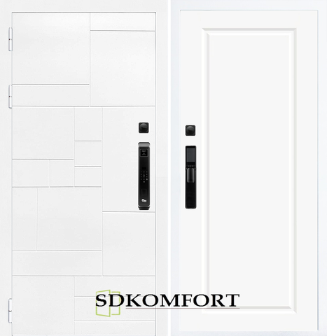 Белый матовый