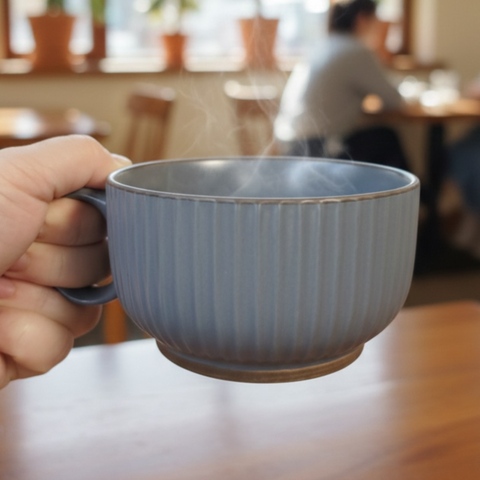 Кружка керамическая Surtorn, 11,6*6,6 см, серый, 200 мл