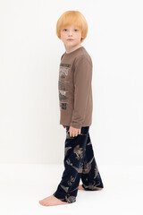 пижама  для мальчика  К 1600/сосновая кора,на раскопках