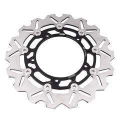 Передние диски для Yamaha XJ6 DIVERSION / YZF R3/ YZF R6 / MT-03 /MT-09 / MT-07 / FZ6 / MXT / XSR 900/ XV 1900 черные / вариант 2