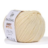 Пряжа Gazzal Baby Wool 829 экрю
