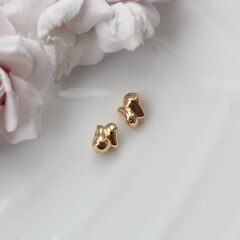 Бусина спейсер, 9*9 мм, позолота, П078