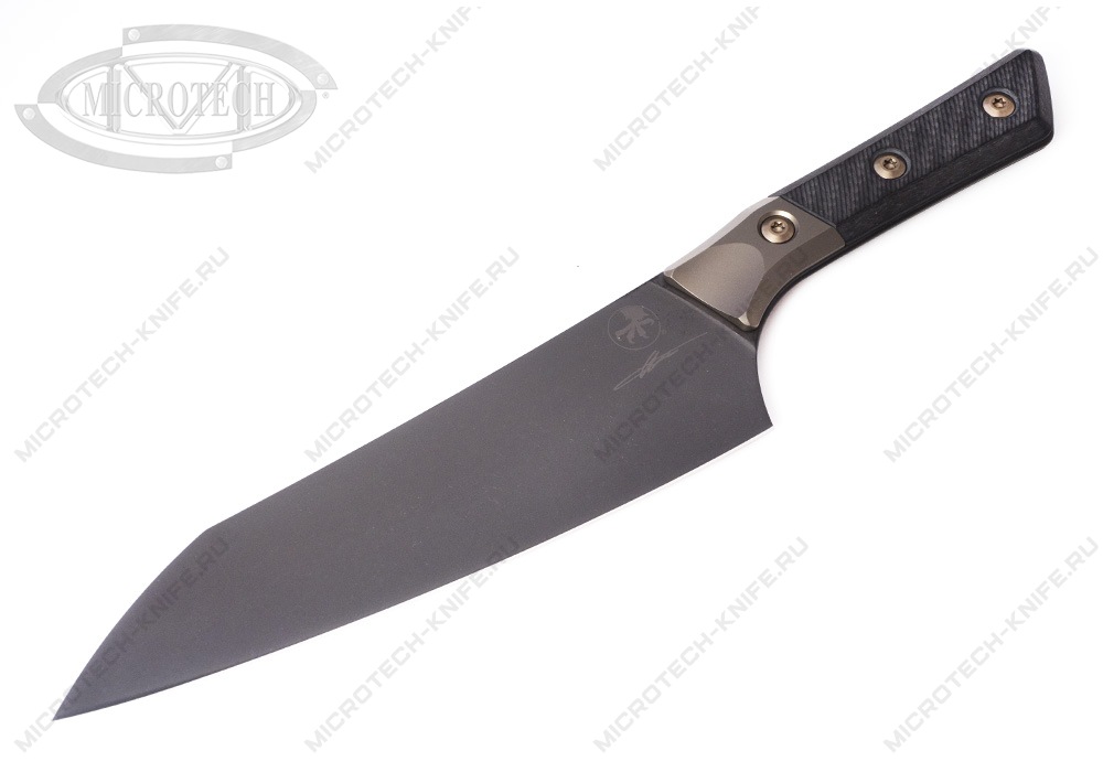 Нож Microtech Kitchen Chef Bolster DLC 3000B-1DLCCFS