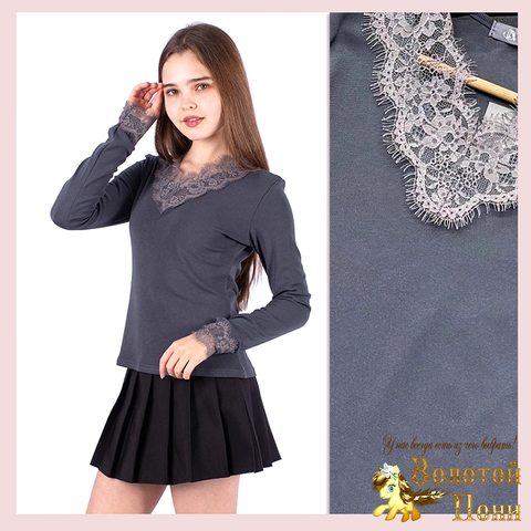 Лонгслив трикотаж д (8-13) 260210-Y1114